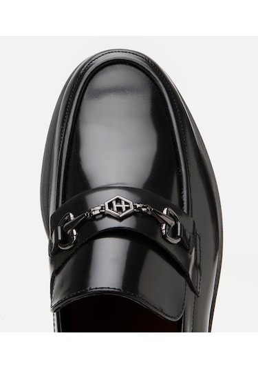 Hotiç Erkek Deri Siyah Toka Detaylı Klasik Loafer 02ayh302600a100 Siyah-black Siyah