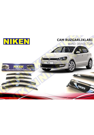 Fiat Doblo Kromlu Cam Rüzgarlığı 2012 - 2021 Niken Marka