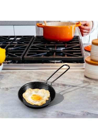 Pazly Kamp Kızartma Tavası 12cm Piknik Bahçe Barbekü Açık Hava Izgara 12cm Çok Renkli