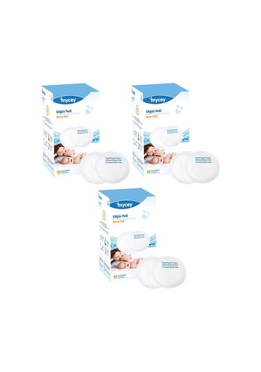 Mycey Göğüs Pedi (40 Lı) 120 Adet (3PK*40)