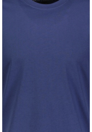 First Company Erkek Tişört 2510101002 Indigo