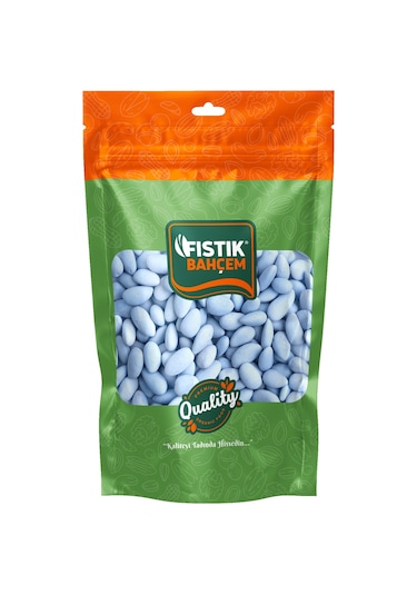 Fıstık Bahçem Badem Şekeri Mavi 1 KG