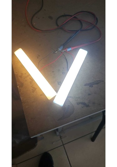 5 Adet 24v Dekoratif Tente & Pergola Led 20cm-düz Taban - 6500k Beyaz İşık Diğer