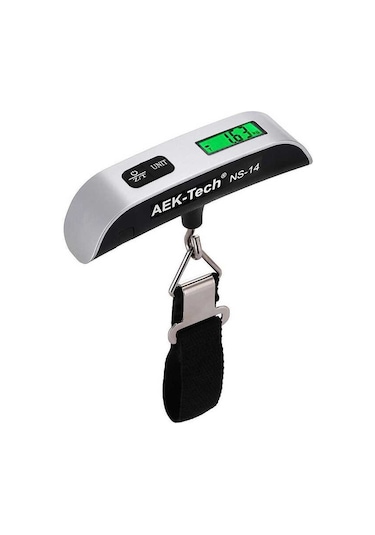AEK-Tech 50kg Askılı El Bagaj Tartısı Terazi