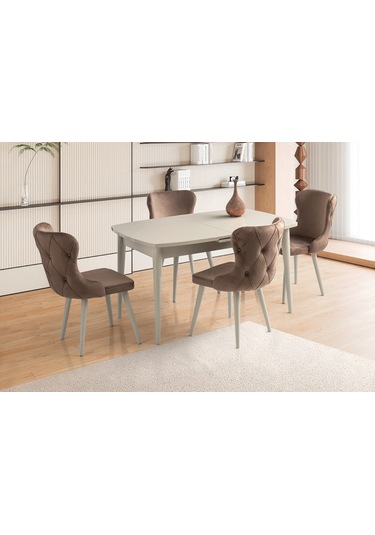 1008 Mdf Mutfak Masa Takımı Kumbeji