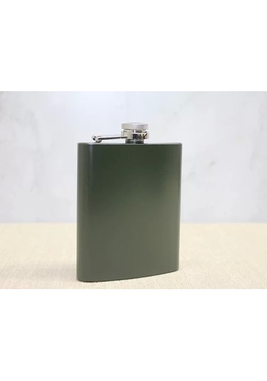 Tekli Haki 7 Oz Matara Alk3899 Çok Renkli