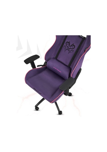 Rio Plus Balerion Terletmez Kadife Kumaş Mor Gaming Oyuncu Koltuğu -6 Mor