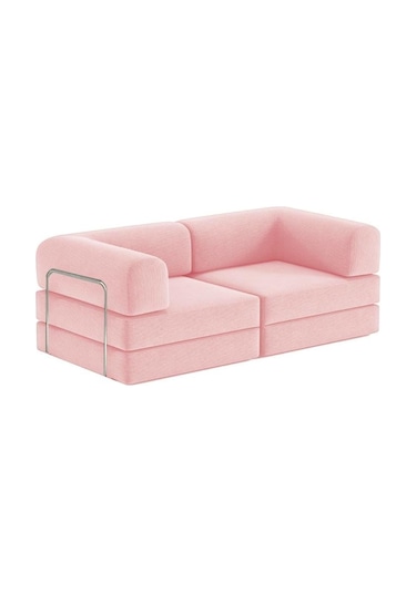 Modüler Legom Koltuk Pembe
