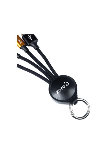 Ardemix Siyah Oks 3 İn 1 Usb Kablo