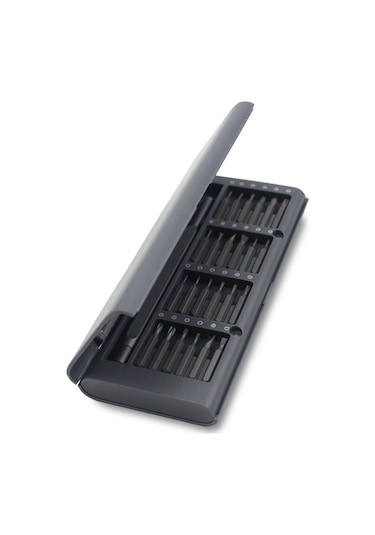 Moveevo 25 Parça Tamir Tornavida Seti - Cihaz Tamiri İçin Manyetik Uçlar Ve Dayanıklı Alüminyum Saplı Tornavida Takımı