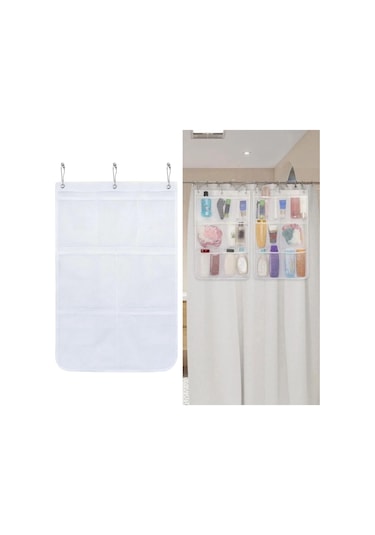 Suntek Asılı Duş Düzenleyici Çok İşlevli Duvara Monte Beyaz