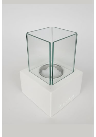 Muko Beyaz Biyoetanol Masaüstü Şömine - 1 Lt Copart Yakıt Hediye