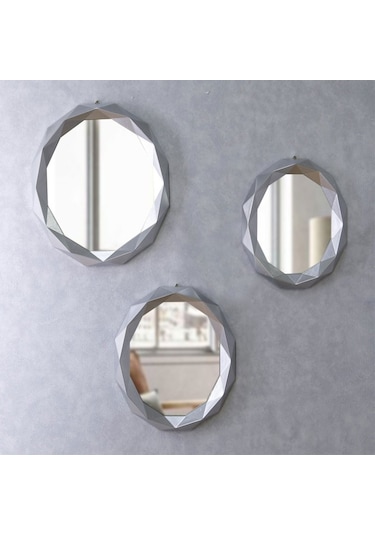 Sortie 3'Lü Ayna Gümüş(553197130) Gümüş