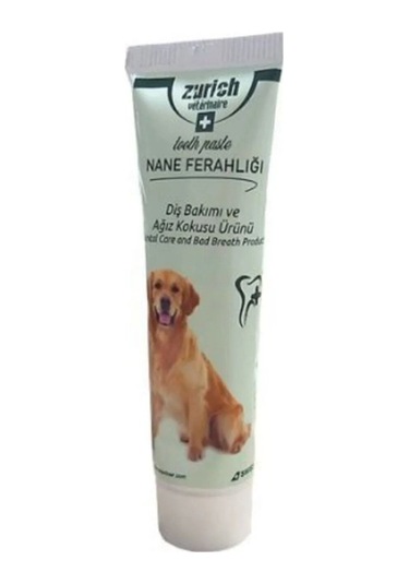 Zurıch Dog Ağız Ve Diş Bakım Paste 100 Gr Nane Ferahlığı