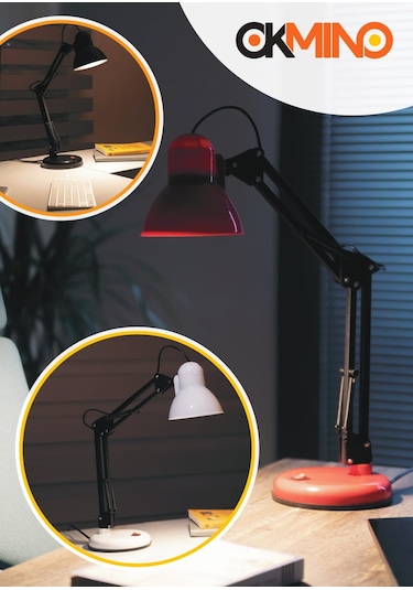 Okmino Akrobat Masa Lambası Siyah