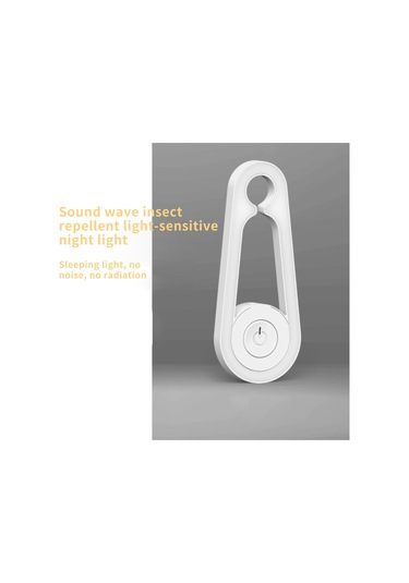 Yaozixa Mor Usb Ultrasonik Entegre Işıklı Akıllı Uyku Odası Sinek Ve Fare Kovucu Aleti - Akıllı Işık Algılama Ve Çift Fonksiyonlu