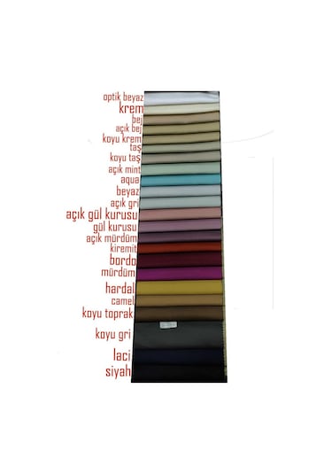 Farklı Ölçülerde Rustik Kapsüllü Star Blackout Fon Perde.23 Renk