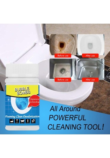 Didadodo Yeni Kullanıcı İyileştirme Güçlü Köpüklü Kanal Açıcı - Tuvalet, Lavabo Ve Mutfak Tıkanıklığı İçin Hızlı Çözüm Diğer