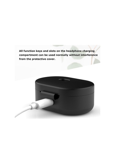 Xiyyadms Xiaomi Redmi Airdots Gençlik Versiyonu İçin Silikon Korumalı Kılıf - Şok Ve Çizik Koruması, 8 Renk Seçeneği, Mavi Mavi