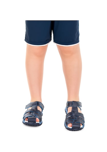 Kiko Kids Erkek Çocuk Sandalet Arz 2356 Lacivert