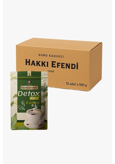 Hakkı Efendi Detox Fit Kahvesi 1 Koli 12 x 100 G