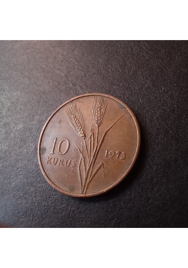 Escoines Koleksiyon 1973 Ççt+ Bronz 10 Kuruş - Eski Madeni Para - 39963662ffa6349b66