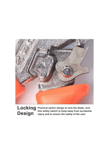 Singree Çok Amaçlı Güvenlik Anahtarlı Kabuk Soyma Pensesi - Ergonomik Tutma Kolu Ve Keskin Bıçaklar İle Yüksek Verimlilik