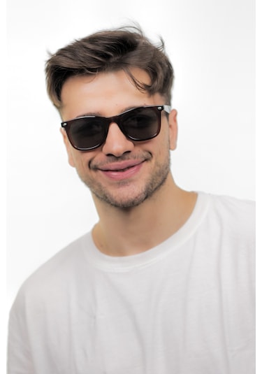 Lunox LNX006 Bruna Kahve Polarize Unisex Güneş Gözlüğü
