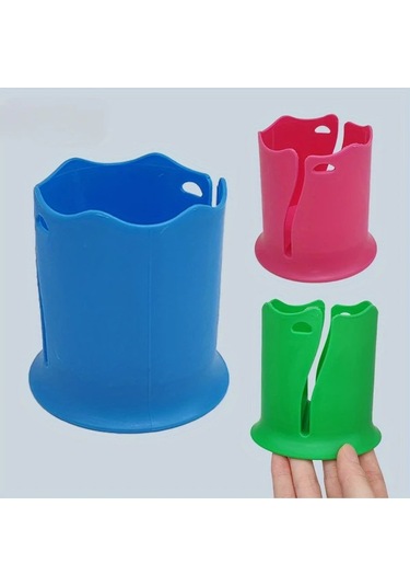 Sunshine011 Mavi Kaykay Ve Sup İçin Kaymaz Tabanlı, Kapaklı Ve Taşınabilir Surfboard Bardak Tutucu