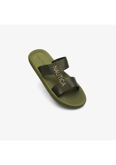 Nautica Erkek Yeşil Terlik Düz Km457t Yeşil