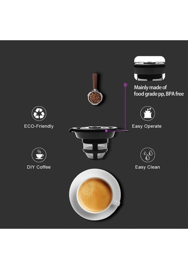 Teltree Flexbrew Uyumlu Tekrarlı Kullanım Kahve Filtresi Sepeti, Hassas Çelik Ağ, 2 Adet, 20g Kapasite Diğer