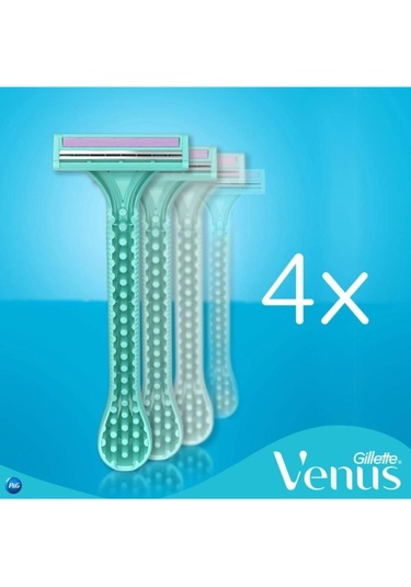 Gillette Simply Venus 2 Smooth Tıraş Bıçağı 4'lü