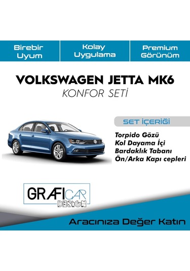 Volkswagen Jetta Mk6 Konfor Seti - Ses Giderici Kumaş Kapla...