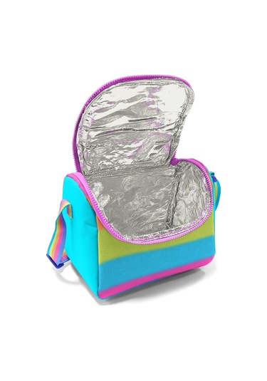 Coral High Kız Çocuk Beslenme Çantası - Thermo - Pembe Turuncu Renk Geçişli Çok Renkli