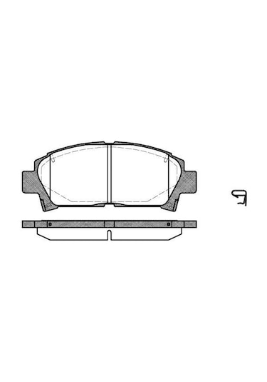 HITECH 10246 Ön Balata Avensis 01-02