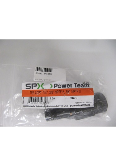 Spx Power Team 9670 Adapter Tee