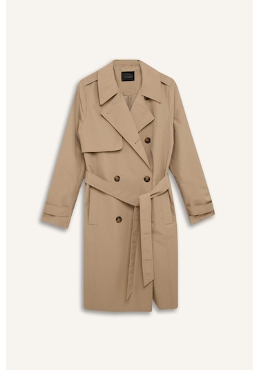Defacto Regular Fit Trençkot E8578ax25aubg501 Bej