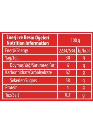 Krem Şokella Küvet 400 Gr. 1 Adet