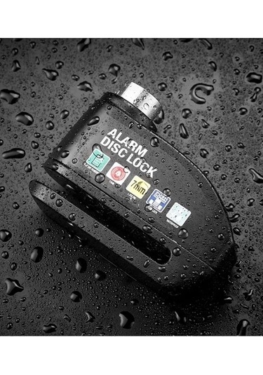 Ceylan Adam Alarmlı Disk Kilidi Motorsiklet Scooter Bisiklet Sesli Alarm 110 Desibel Yüksek Ses