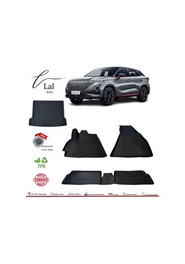 Chery Omada 5 2023+ 3d Havuzlu Paspas Bagaj Havuzu Seti