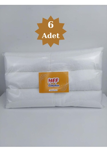 Mikrofiber Saç Havlusu Boya Tutmayan Kuaför Havlusu Beyaz 50x90