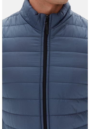 Ds Damat Slim Fit Mavi Rüzgar Geçirmez Elyaf Dolgulu Şişme Mont 3hf07ort04262 701 Ds Damat Slim Fit Mavi Rüzgar Geçirmez Elyaf Dolgulu Şişme Mont 3hf07ort04262 701