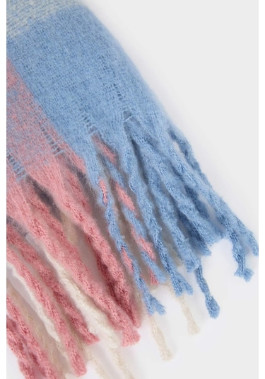 Defacto Kadın Kareli Atkı C6891ax25wnkr1 Çok Renkli