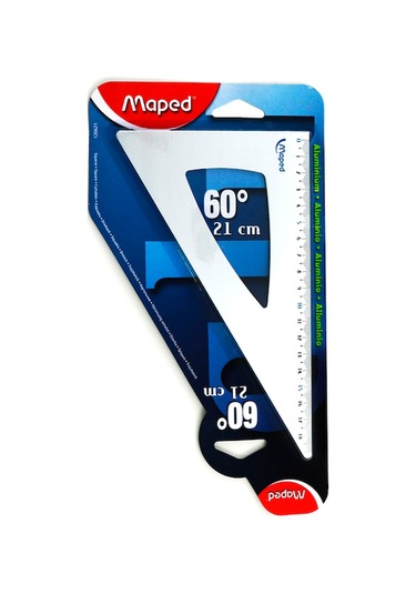 Maped 120621 Alüminyum Gönye 60/21