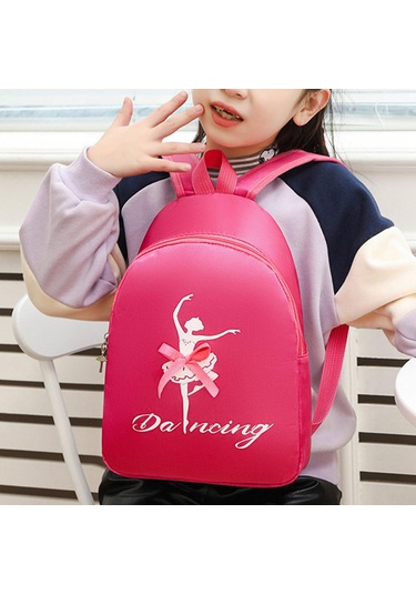 Suntek Bale Dans Sırt Çantası Sevimli Çocuk Seyahatleri İçin Gül Kırmızısı