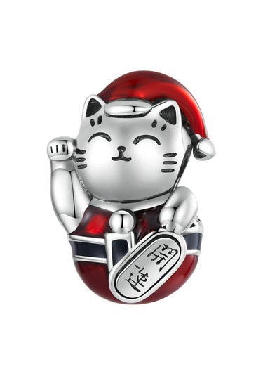 Scc2413 Noel 925 Gümüş Boncuk Dıy Boncuk Aksesuarları Çok Renkli