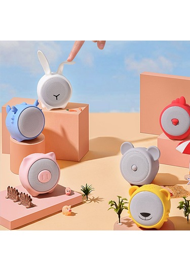 Geeroyoo Bt 5.0 Bluetooth Hoparlör, Ipx5 Su Geçirmez, 3w Güçlü Ses, Taşınabilir Mini Müzik Çalar, Abs+silikon Malzeme, Ev/ofis/kamping İçin