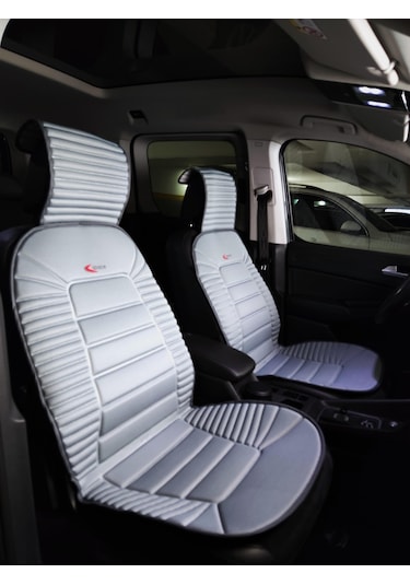 Space Oto Minder Premium001 Özel Tasarım Tüm Araçlara Uyumlu Koltuk Minderi 2'li Set