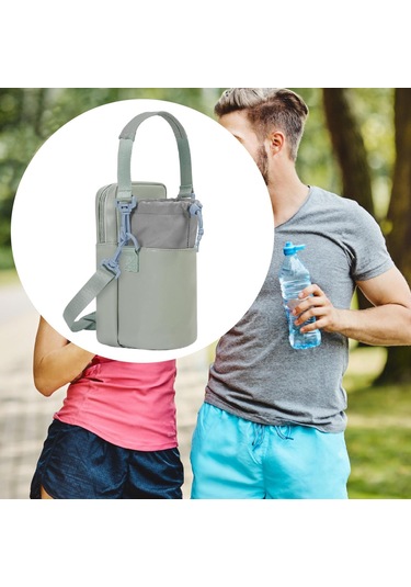 Suntek Telefon Cebi Hediye Piknik Şişe Kılıfı Tutucu Su Açık Yeşil