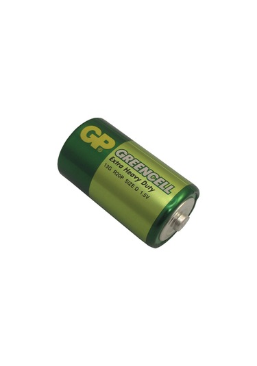Gp Batteries Gp14g Greencell R14p / 1235 C Orta Boy Pil 1.5v 4 Lü Paket Uzun Ömürlü Pil